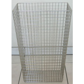 waste basket stainless steel L 350 mm W 255 mm H 500 mm product photo