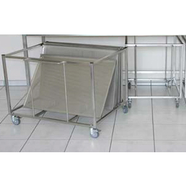 baking sheet trolley stainless steel | suitable for sheets 600 x 400 mm | 460 mm x 650 mm H 690 mm product photo
