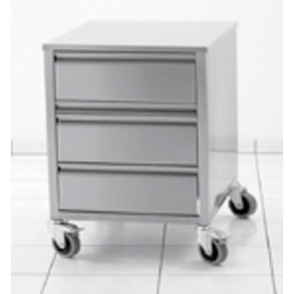 drawer unit wheeled with 3 drawers | cover sheet | 495 mm x 630 mm H 760 mm product photo