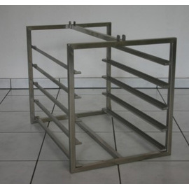 Support frame, stainless steel, for sheets 600 x 400 mm, lengthways insertion product photo