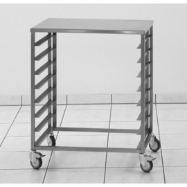 table trolley | glazing trolley cover sheet angular supports | 650 mm x 410 mm H 760 mm product photo