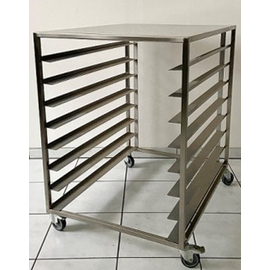 table trolley | glazing trolley UNIVERSAL cover sheet angular supports | 650 mm x 810 mm H 760 mm product photo