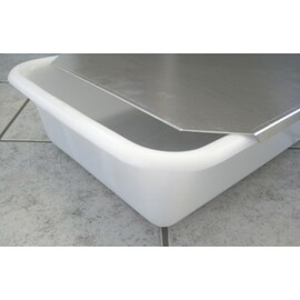 Aluminum sliding lid for ingredient container 974763 (45 ltr, 315 x 500 x H 300 mm) product photo