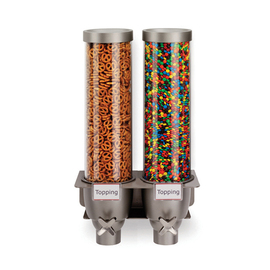 cereal dispenser for wall mounting EZ-SERV® X2 | 2 containers | 9.8 ltr product photo
