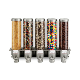 cereal dispenser for wall mounting EZ-SERV® X5 | 5 containers | 24.6 l product photo
