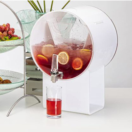 beverage dispenser | infuser LUCID Barrel white H 447 mm product photo  S