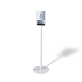 disinfectant dispenser with sensor floor model white incl. disinfectant 5 x 1 ltr product photo