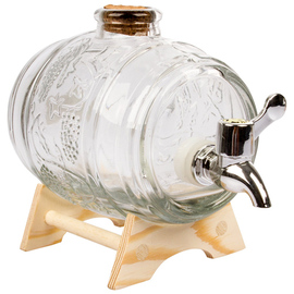 liqueur keg | liqueur dispenser 1 ltr glass | handling per tap product photo