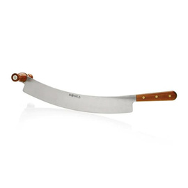 cheese knife | rocking knife Professional L with double handle wood L 38 cm product photo