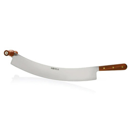 cheese knife | rocking knife Professional Xl with double handle wood L 43 cm product photo