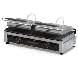 contact grill iToast-4 | 230 volts | cast iron • 2 x grooved • 2 x grooved product photo