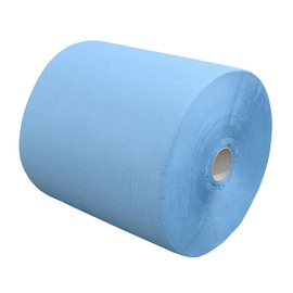 cleaning rolls | pallet reference pulp mix 2 ply blue Ø 280 mm product photo