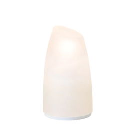 rechargeable table lamp NEOZ Little Margarita glass white Ø 100 mm H 180 mm product photo