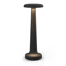 rechargeable table lamp NEOZ Poppy black Ø 94 mm H 270 mm product photo