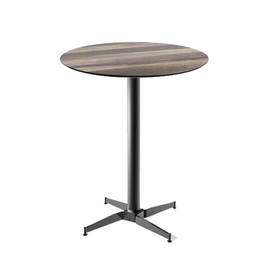bar table Street MD Tropical Wood wobble-free Ø 700 mm H 1100 mm product photo
