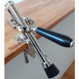 decorker RAPID 10 für natural cork | tabletop unit with aluminium handle product photo