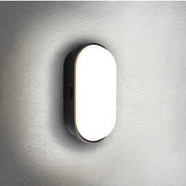 LED wall light TOLEDO black L 170 mm product photo