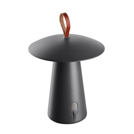 LED battery table lamp MUSHROOM anthracite Ø 197 mm H 295 mm product photo