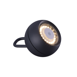 LED battery pendant light PHERA anthracite Ø 102 mm H 150 mm product photo