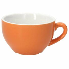 breakfast cup ALBERGO porcelain orange 340 ml product photo