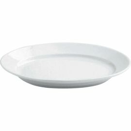 serving plate ALBERGO oval porcelain white 228 mm x 346 mm product photo