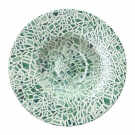 gourmet soup bowl ATTITUDE EMERALD porcelain Ø 280 mm product photo