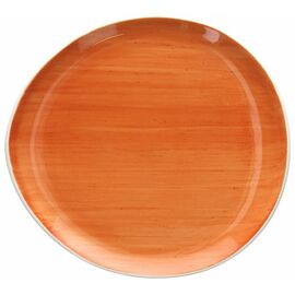 dining plate B-RUSH Ø 265 mm porcelain orange product photo