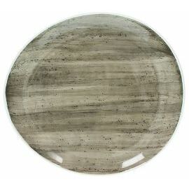 dessert plate B-RUSH Ø 210 mm porcelain grey product photo