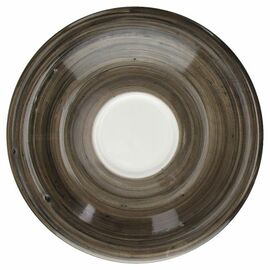 saucer B-RUSH Ø 140 mm porcelain grey product photo