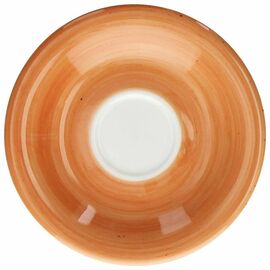 saucer B-RUSH Ø 140 mm porcelain orange product photo