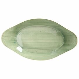 serving pan B-RUSH porcelain green 250 ml | 230 mm x 130 mm H 40 mm product photo