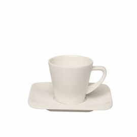 Coffee cup with saucer INFINITY porcelain 80 ml product photo