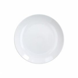 plate H SHAPE porcelain white Ø 228 mm product photo