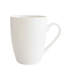 coffee mug Iris 330 ml porcelain white product photo