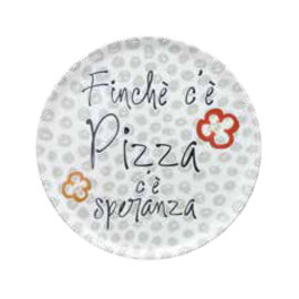 pizza plate CINZIA SPERANZA | porcelain Ø 330 mm product photo