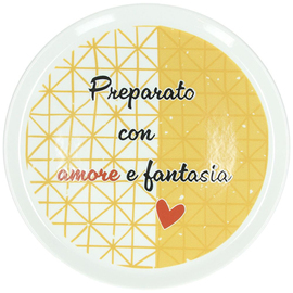 pizza plate CINZIA | porcelain | yellow Ø 330 mm product photo
