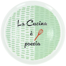 pizza plate CINZIA | porcelain | green Ø 330 mm product photo