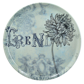 pizza plate CINZIA TREND BLUE | porcelain Ø 330 mm product photo