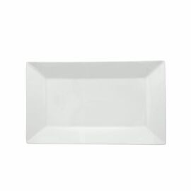 serving plate PLAIN rectangular porcelain white 228 mm x 380 mm product photo