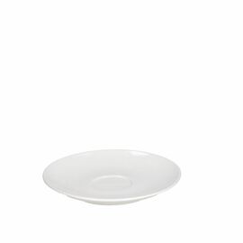 saucer for cappuccino cup SUN porcelain white Ø 123 mm product photo