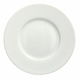 gourmet plate THESIS flat Ø 280 mm H 30 mm porcelain white product photo