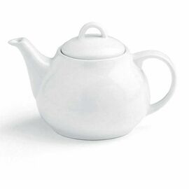 tea pot VESUVIO porcelain 270 ml white Ø 100 mm product photo