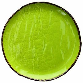 dessert plate Ø 210 mm porcelain green product photo