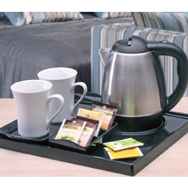 welcome tray black with kettle 1.2 l product photo  S