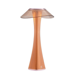 rechargeable table lamp ASTREO copper coloured H 275 mm product photo