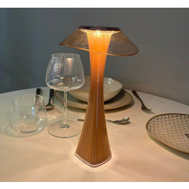 rechargeable table lamp ASTREO copper coloured H 275 mm product photo  S