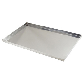 baking sheet stainless steel GN 1/1 | straight edges on four sides 530 mm x 325 mm H 20 mm product photo