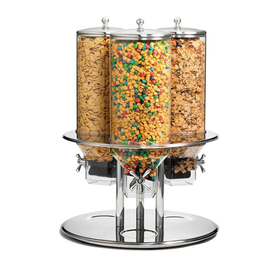 cereal dispenser rotatable | 3 containers | 8.5 ltr product photo  S