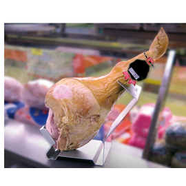 ham holder stainless steel table model L 393 mm x 155 mm H 340 mm product photo  S