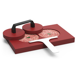 burger patty press for 2 patties ø 128 mm product photo